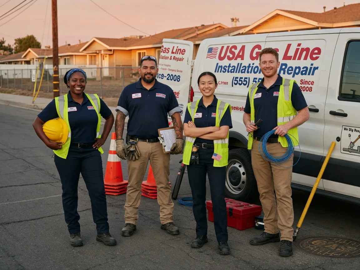 Gas Line Installation company in Hallsboro, NC